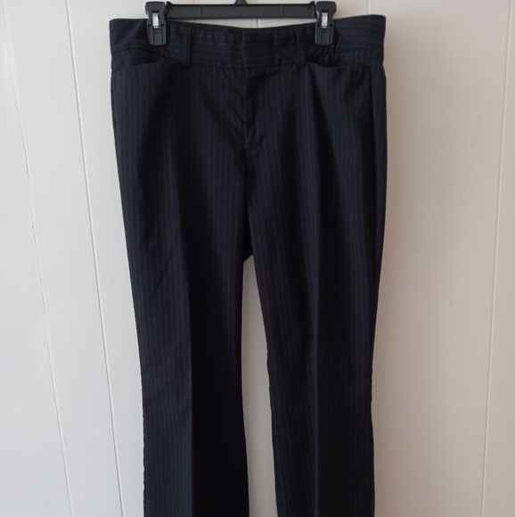 Dockers Black Pin Stripe Slacks - Picture 1 of 2